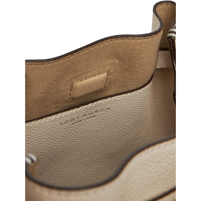 Torebka Tory Burch Romy Bucket Bag - Écru
