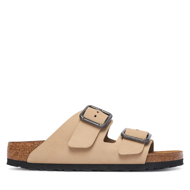 Klapki Birkenstock Arizona Wire Buckle 1031579 Beżowy -