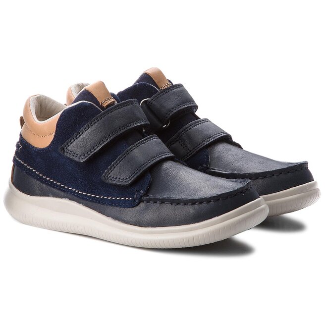 Clarks cloud tuktu navy shop