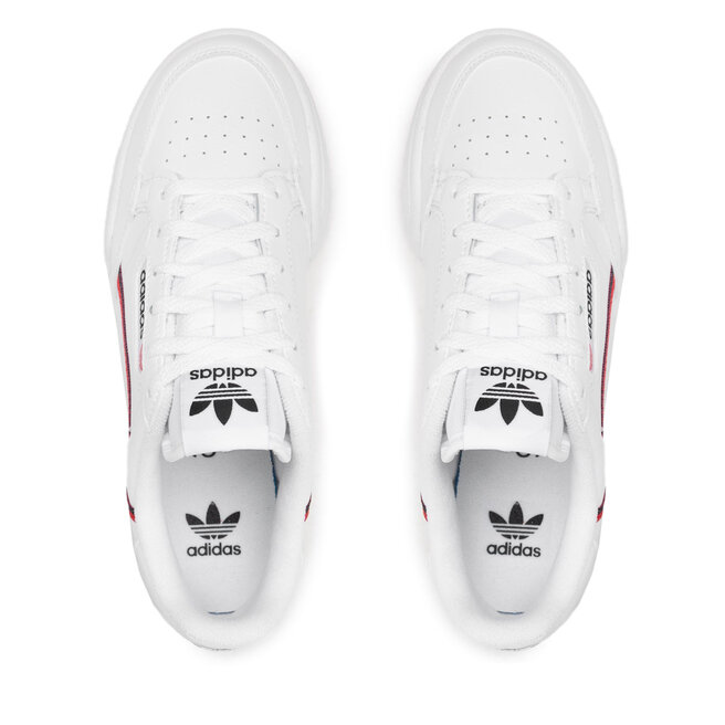 adidas Παπούτσια adidas Continental 80 J F99787 Ftwht/Scarle/Conavy