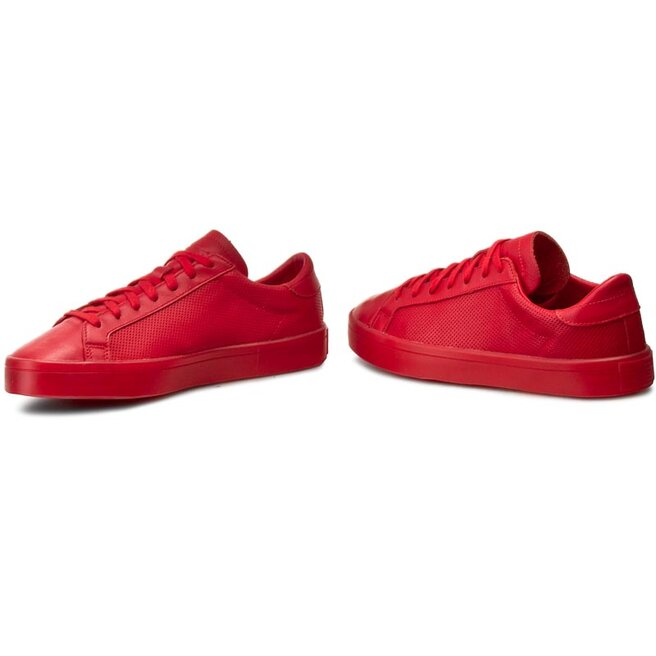 Adidas court online vantage rojos