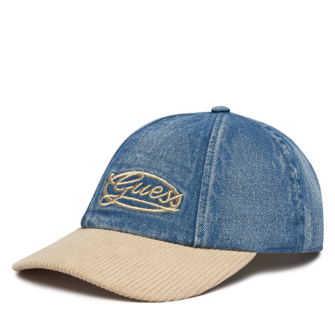 Czapka z daszkiem Guess AW5505 COT01 Niebieski -