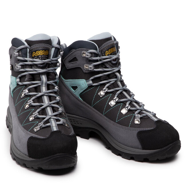 Asolo Trekingová obuv Asolo Finder Gv Ml GORE-TEX A23103 00 A177 Grey/Gunmetal/Pool Side