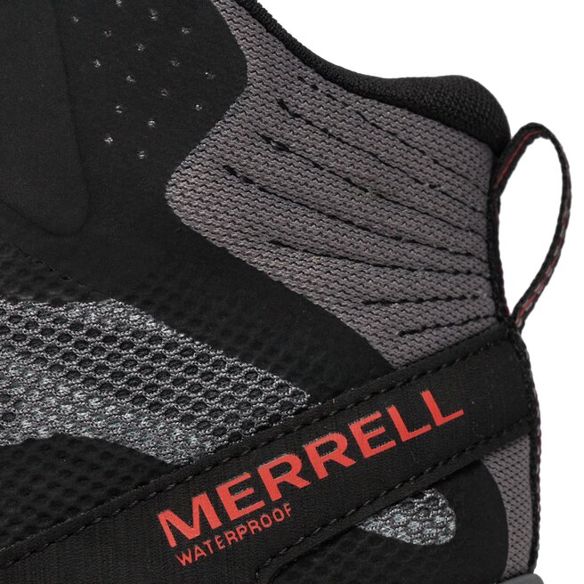Merrell Bakancs Merrell Spee Strike Mid Wp J066877 Grey/Black