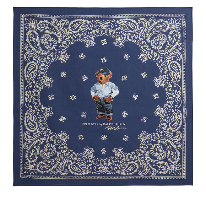 Apaszka Polo Ralph Lauren 449P11847001 Granatowy -