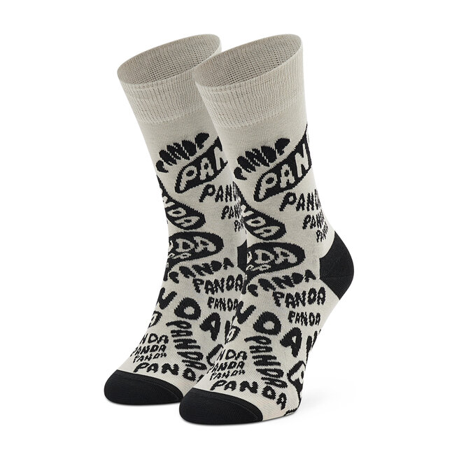 Κάλτσες Ψηλές Unisex Happy Socks PAN011900 Λευκό