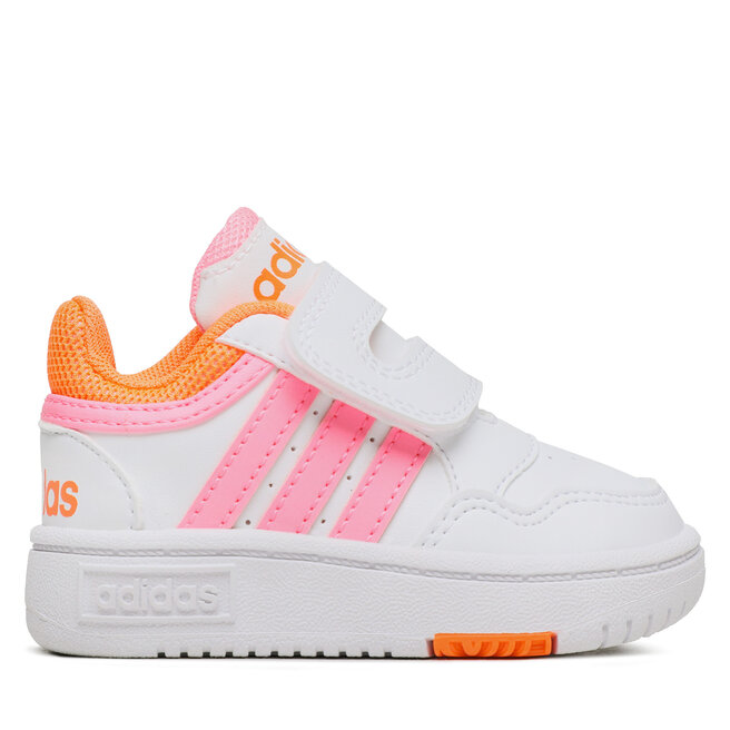 Sneakersy adidas Hoops H03859 Biały - dziewczęce