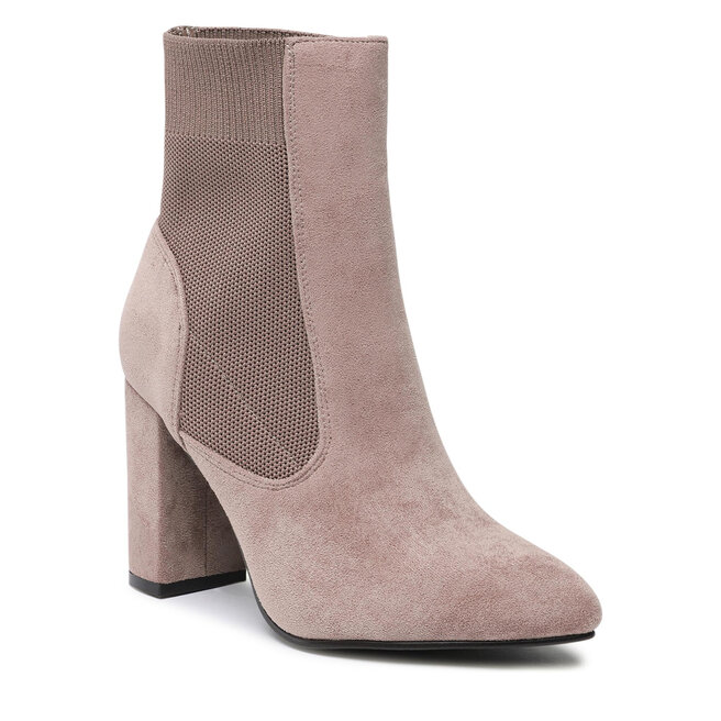 DeeZee Polokozačky DeeZee WYL2299-10 Beige