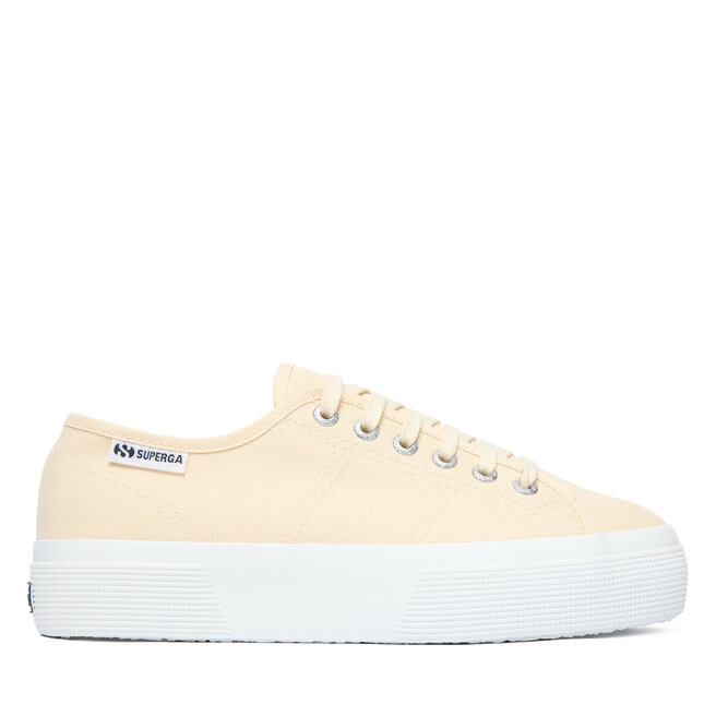 Tenisówki Superga Platform Leggera S2142ZW Beżowy - kobiece