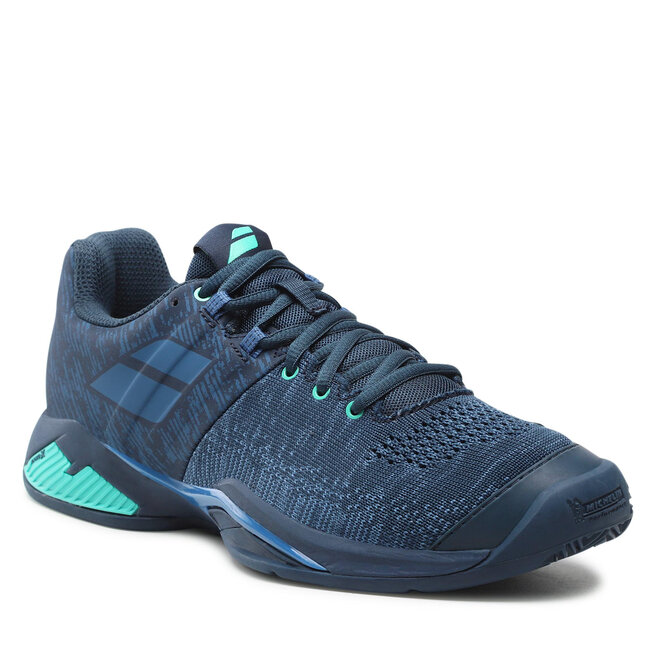 Babolat Обувки Babolat Propulse Blast Clay Men 30S22446 4090 Dark Blue/Viridian Green
