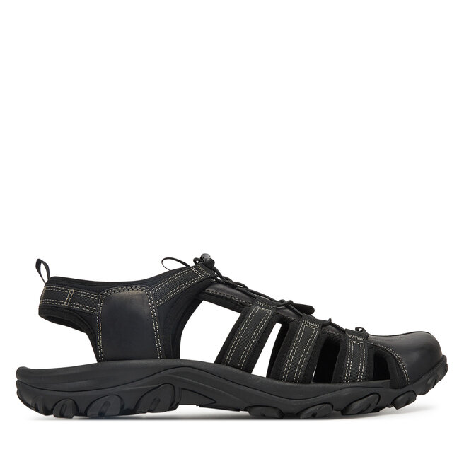 Sandały Lasocki RIKO-01 MB Czarny - męskie