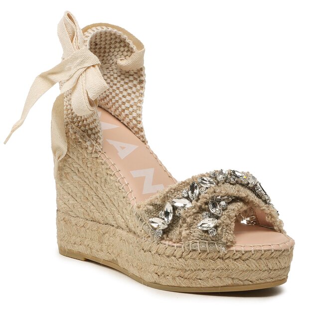 Manebi best sale espadrilles wedges