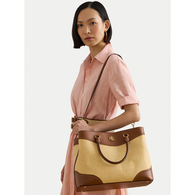 Torebka LAUREN RALPH LAUREN 431966776005 Beżowy -