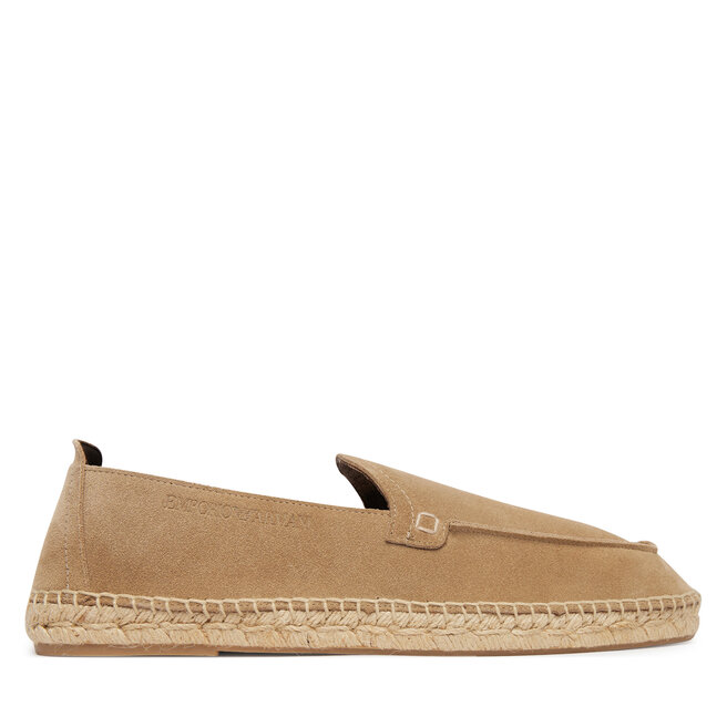 Espadryle Emporio Armani EM005854 AF23967 U6092 Beżowy - męskie