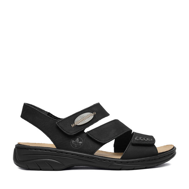 Sandały Rieker CEO-64573-00 Czarny - kobiece