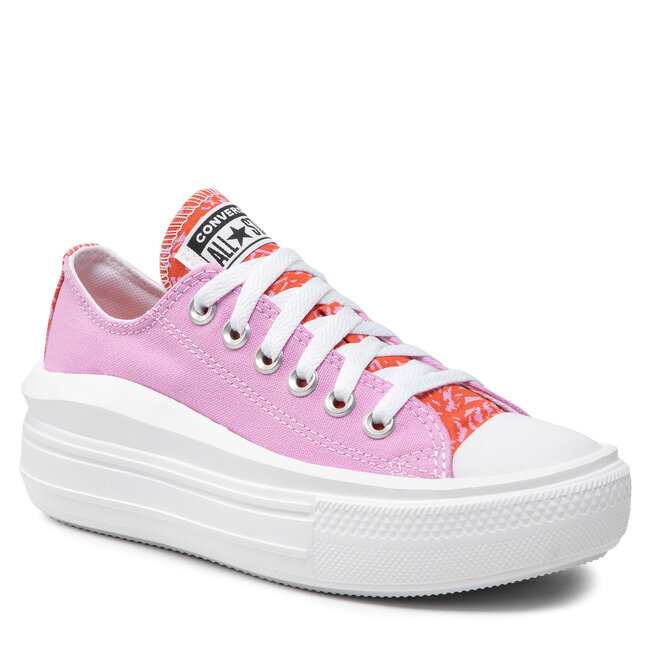 Converse Кецове Converse Ctas Move Ox A00563C Beyond Pink/White