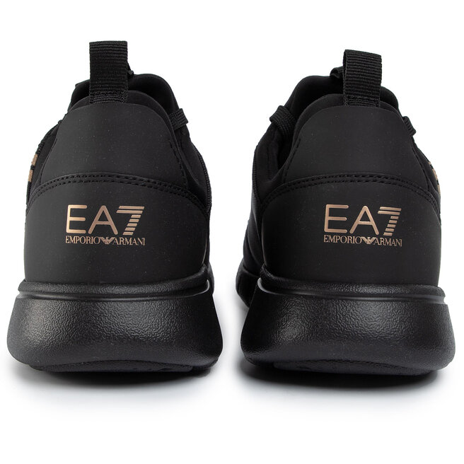 Sneakers EA7 Emporio Armani X8X007 XK008 N692 Black/Gold | chaussures.fr