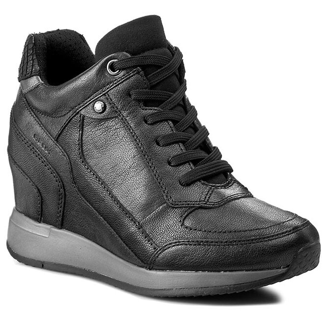 árabe Disminución Proporcional Sneakers Geox D Nydame A D540QA 00081 C9999 Negro • Www.zapatos.es