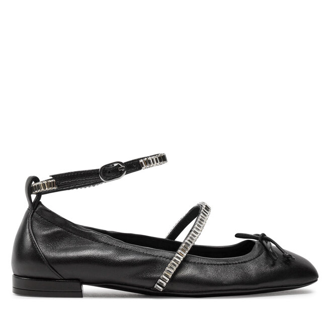 Baleriny Stuart Weitzman Stefannie Balet Flat - Czarny