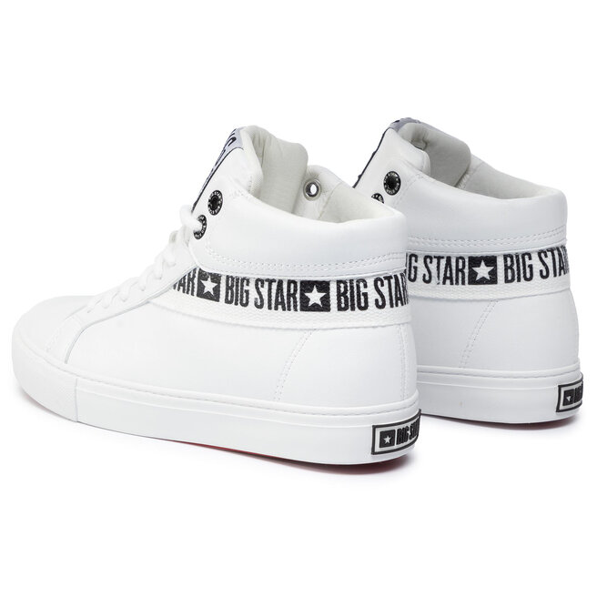 Big Star Shoes Tygskor Big Star Shoes EE274356 White