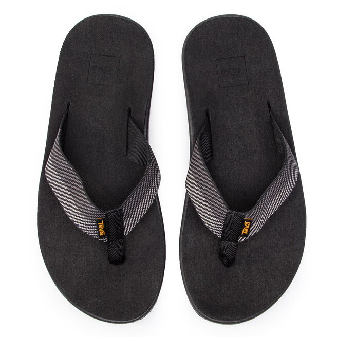 Teva Žabky Teva Voya Flip 1019050 Vori Black Gray