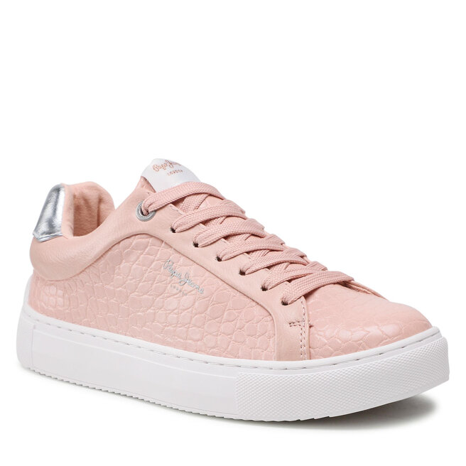 Sneakers Pepe Jeans Adams Croco PLS31308 Nude 311