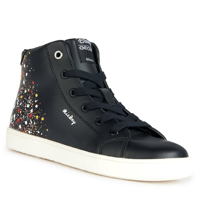 Geox Sportcipő Geox J Kathe Girl J36EUF 000BC C9240 S Black/Multicolor