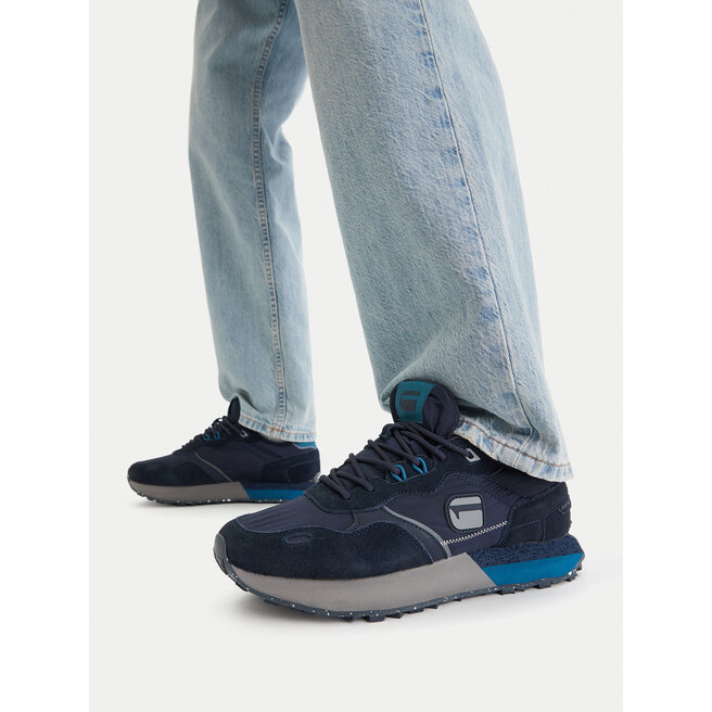 Sneakersy G-Star Raw CEO-LEO-01 WE Granatowy - męskie