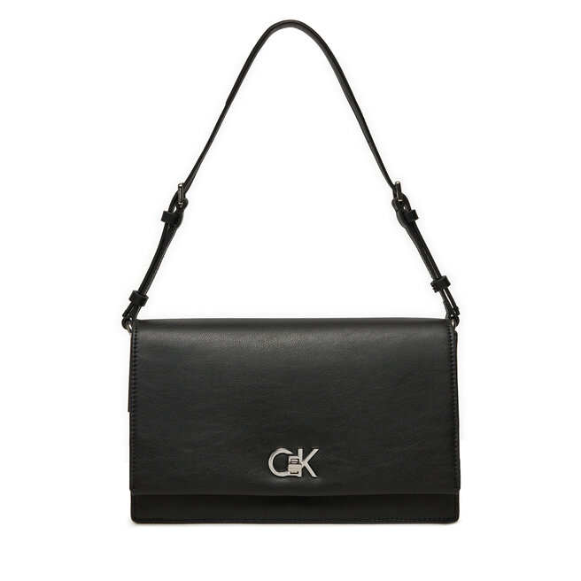 Torebka Calvin Klein Ck Elongated Shoulder Bag - Czarny