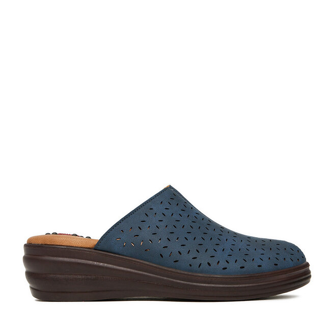 Klapki Go Soft LA3J7701-7 Granatowy -