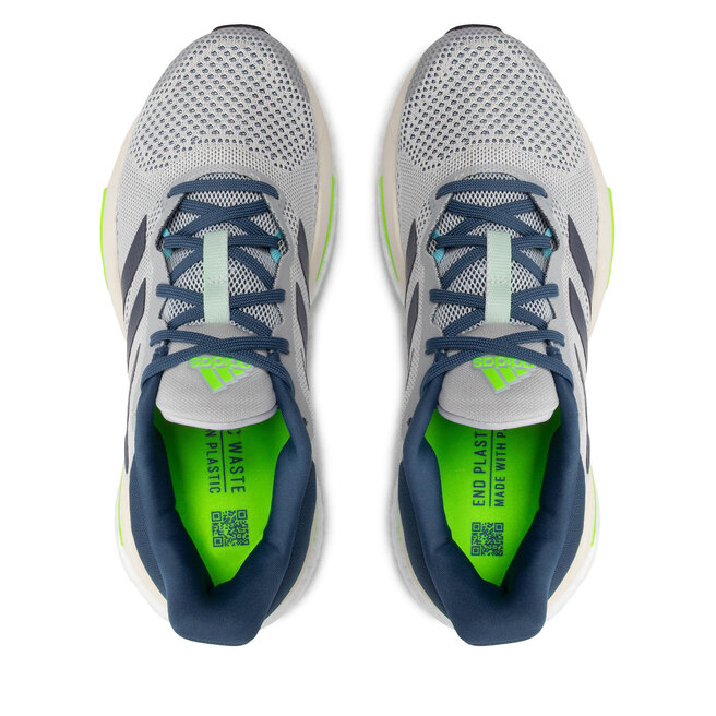 Adidas SolarGlide 5 M Gray Shoes [GX6705] - berunner.com