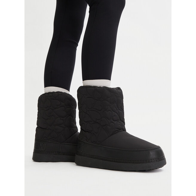 Śniegowce LOVE MOSCHINO JA24202G1NISE00A Czarny - kobiece