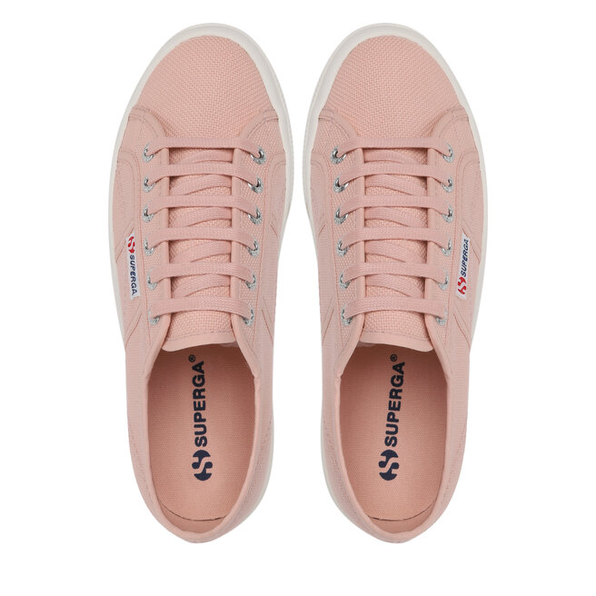 Superga Sneakers aus Stoff Superga 2740 Platforma S21384W Pink Blush-F/Avorio AKG