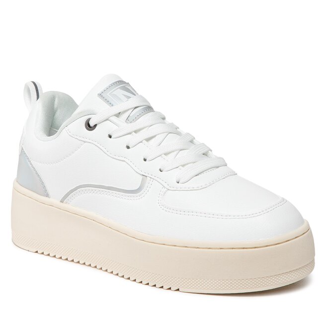 Sneakers Napapijri River NP0A4F8NCW Bright White 002 002 imagine noua gjx.ro