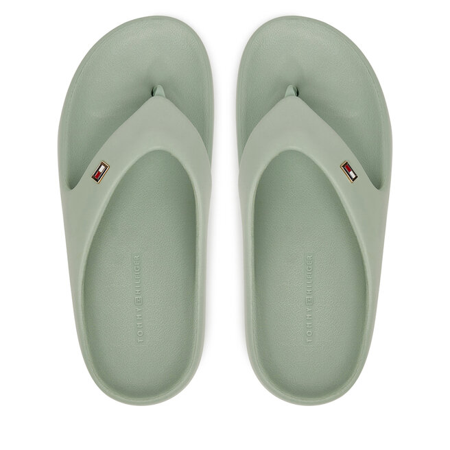 Japonki Tommy Hilfiger Th Comfort Beach Sandal - Turkusowy