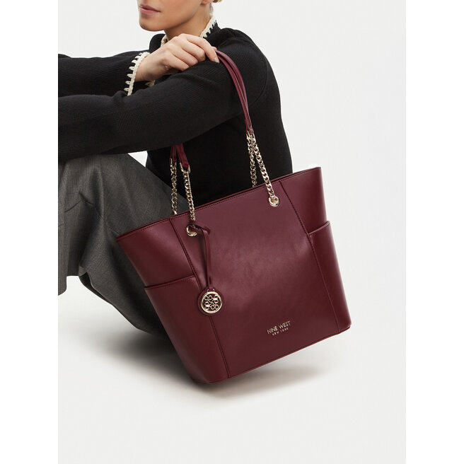 Torebka Nine West CEO-NEBRASKA-LDA8208 Bordowy -