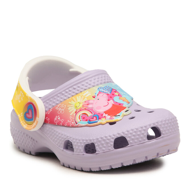 Crocs Papucs Crocs Cls Fl Iam Peppa Pig Cgt 207915 Lavender