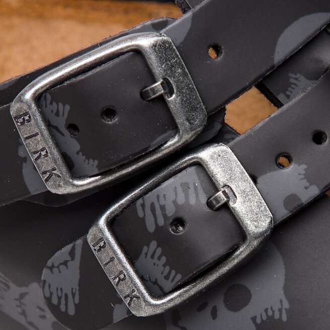 Birkenstock mystic skulls black store