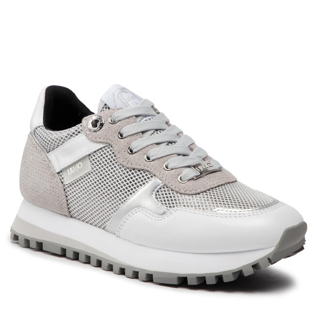 Sneakers Liu Jo Wonder 01 BF2061 PX239 Silver/White S10S8 BF2061 imagine noua gjx.ro