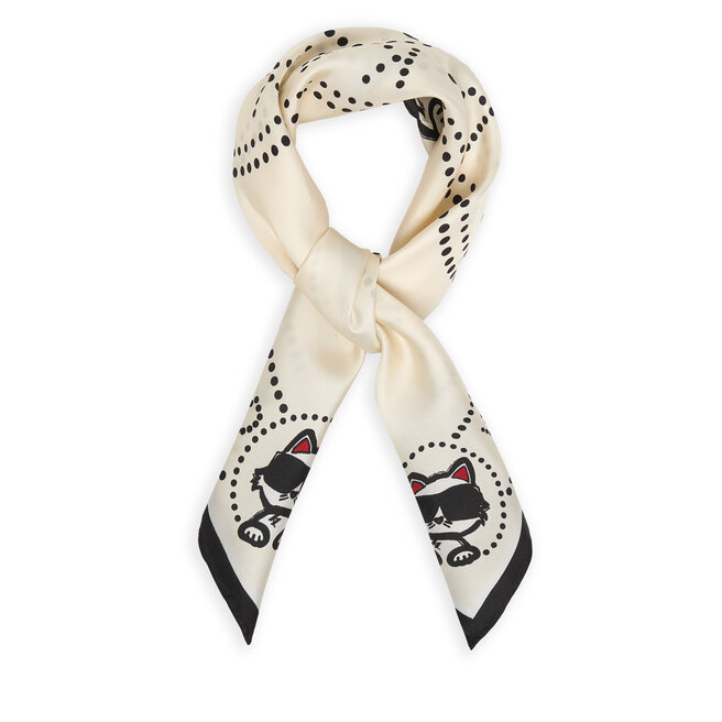 Apaszka KARL LAGERFELD B2W33069 Beżowy jasny -