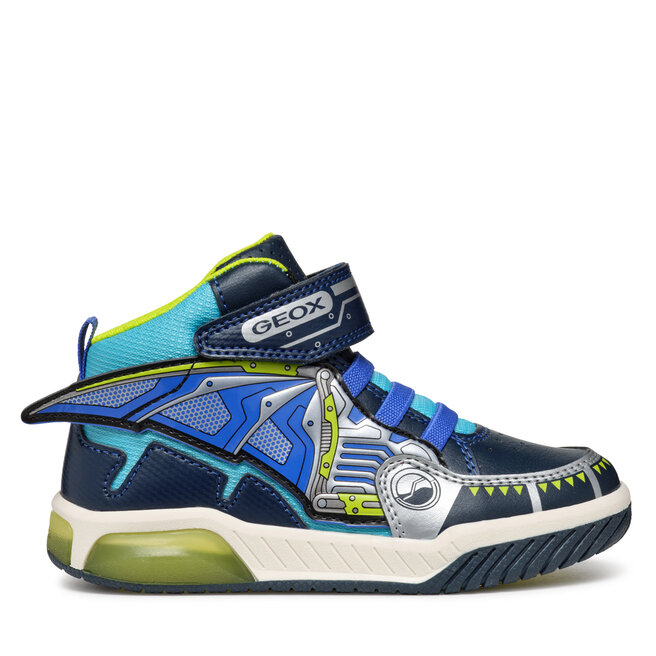 Sneakersy Geox J Inek Boy J469CB 011BC - DD Granatowy