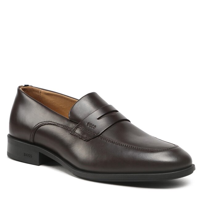Pantofi Boss Colby 50487115 10240265 01 Dark Brown 201 10240265 imagine noua