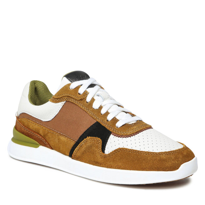 Sneakersy Clarks - Brązowy