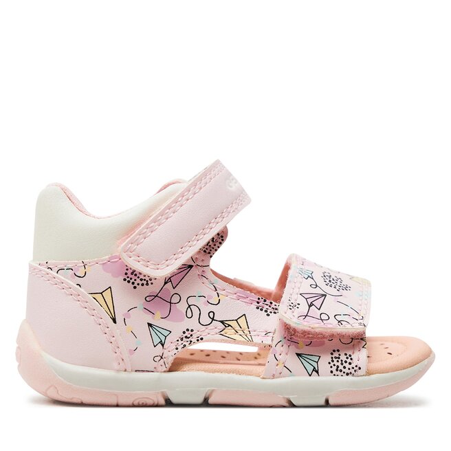 Sandały Geox B Sandal Tapuz Girl B450YA 000BC - Różowy