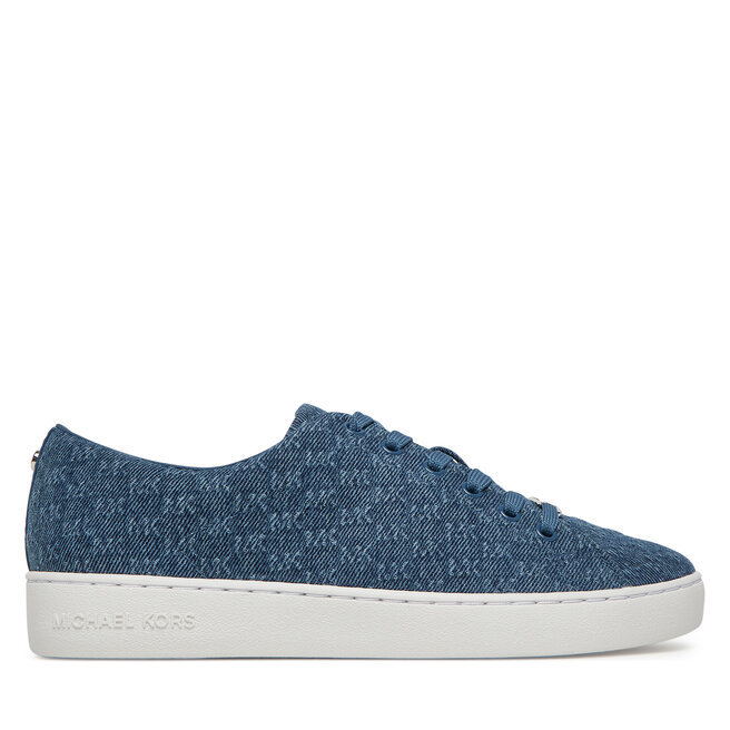 Sneakersy MICHAEL Michael Kors Keaton Lace Up - Niebieski