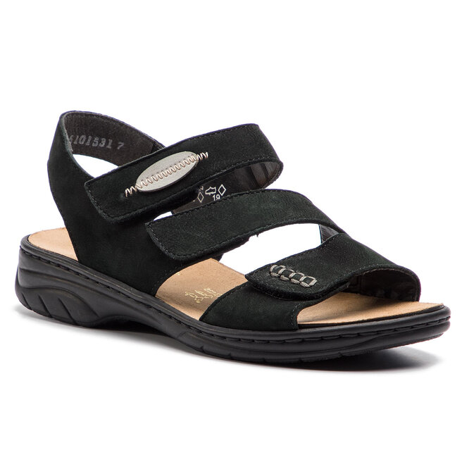 Sandale Rieker 64573-00 Schwarz
