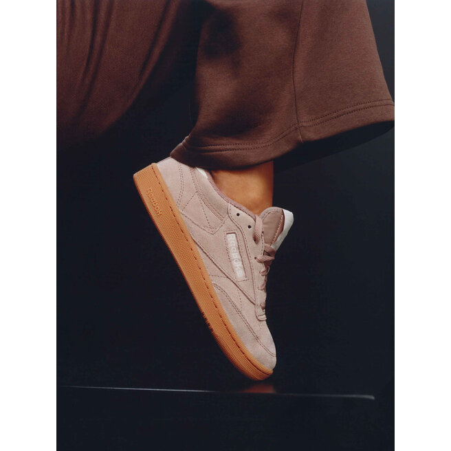 Sneakersy Reebok EO-CLUB C 85 100260635 Różowy jasny