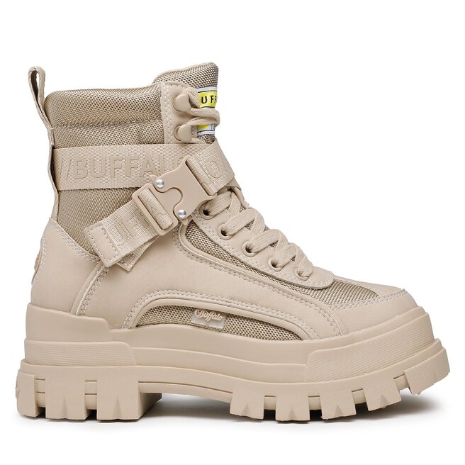 Trzewiki Buffalo Aspha Com1 BN16220651 Beżowy - kobiece