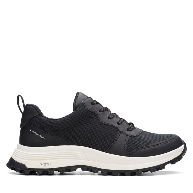 Clarks Félcipő Clarks ATLTrekFreeWP 26167423 Black Combi