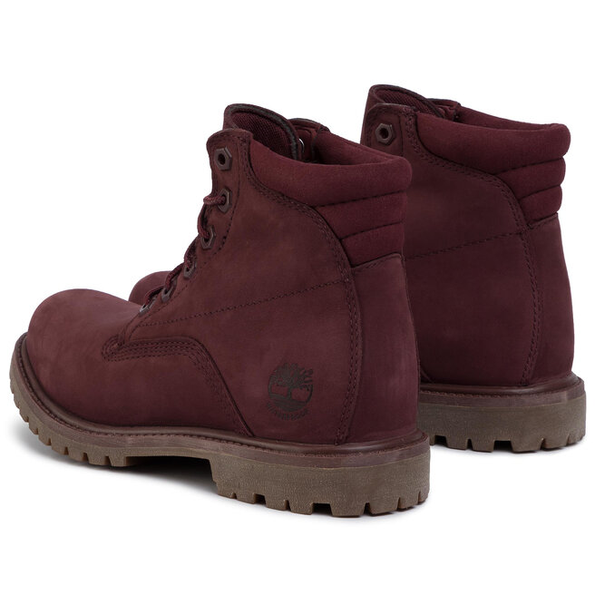 Timberland Trappers Timberland Waterville 6 In Waterproof Boot TB0A1R2TC601 Burgundy Nubuck